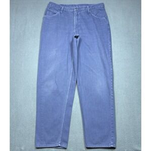 Vintage 90s Britania Jeans Mens 36x32 Blue Straight Leg USA Rodeo Ranch Farm